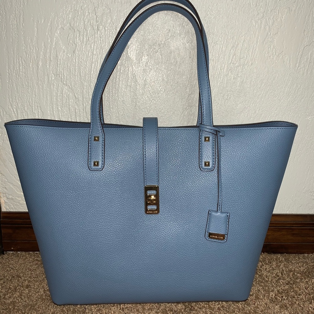 Michael Kors Large Blue Tote